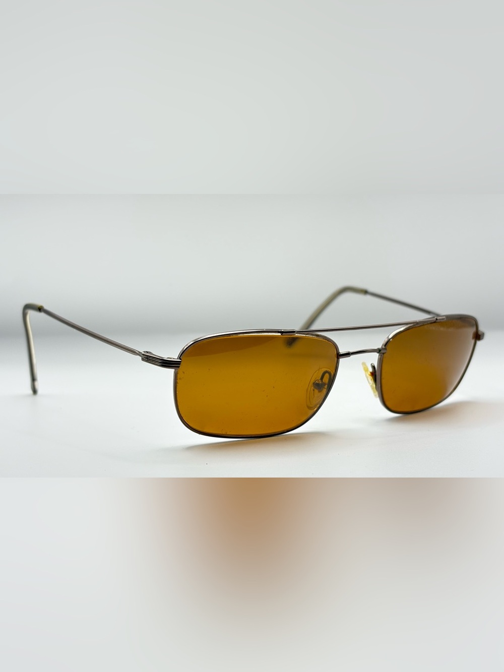 Mastros Gunmetal Pilot Metal Sunglasses Frames Only